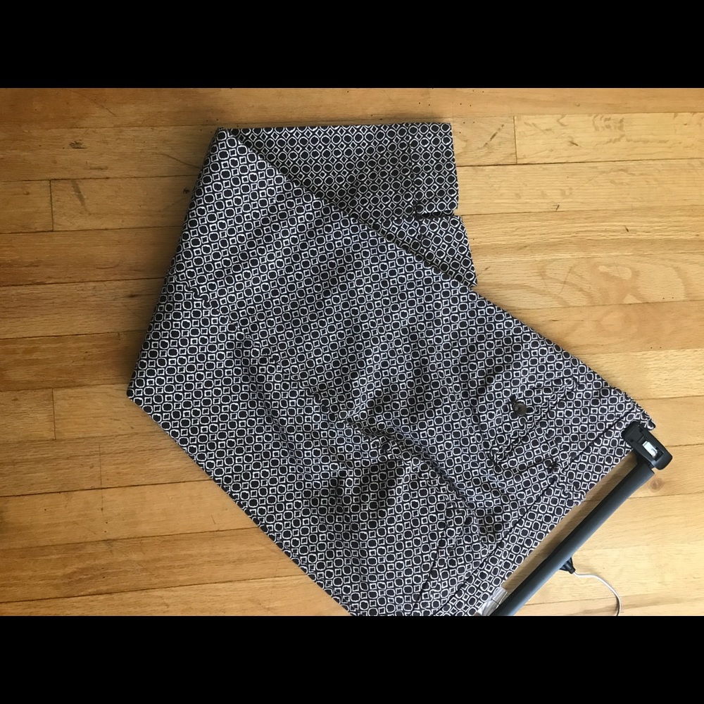 NWT Brown & Cream Crop Pants